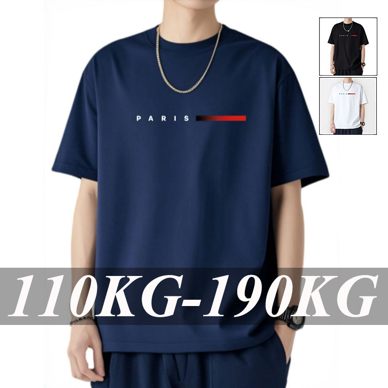Yours Summer Clothing - Kaus Pria 110-180Kg Kaus Lengan Pendek