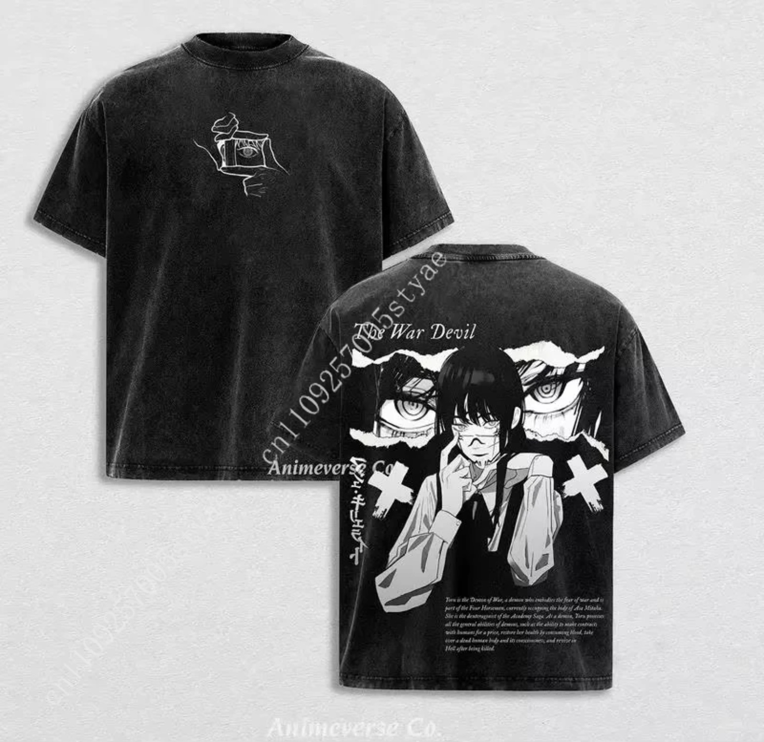 Yours Summer Clothing - Kaos Grafis Anime Chainsaw Man Mitaka