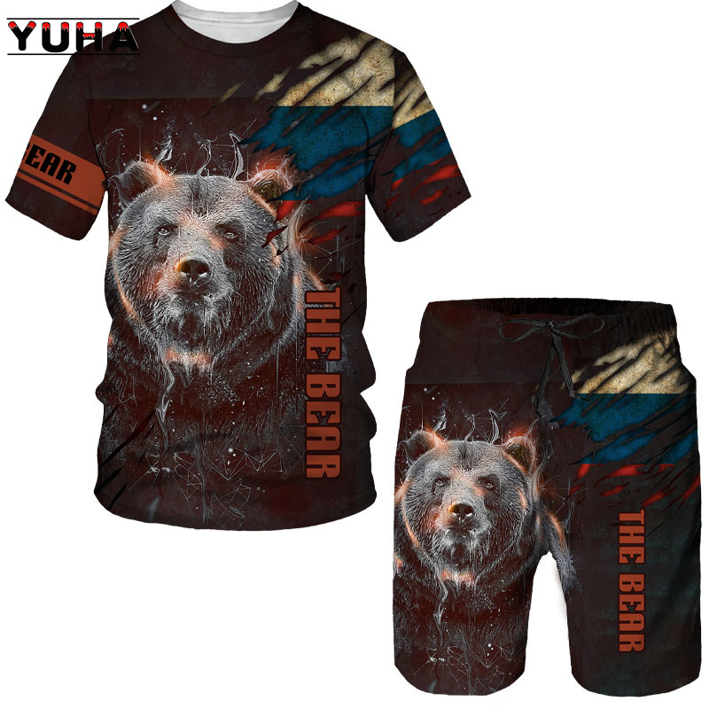 Summer Clothing Sets Women - Set Kaos dan Celana Pendek Pria