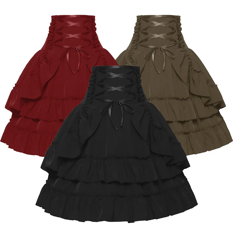 Summer Victorian Clothing - Rok Victoria Wanita Pakaian Ayunan Besar