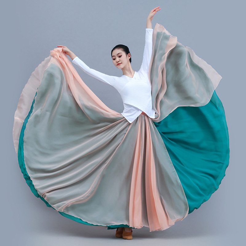 Summer Clothing Colors 2026 - Rok Panjang Chiffon Model Pendulum Besar