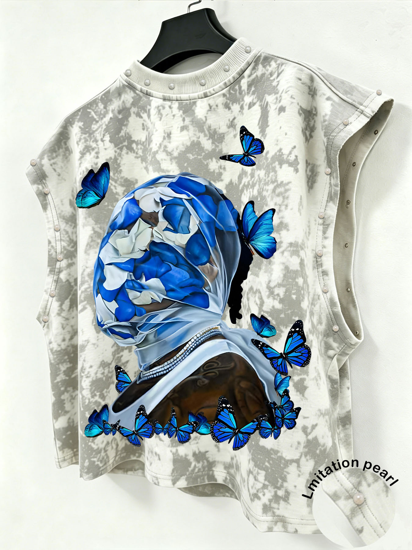 Summer Rose Clothing - Tank Top Pria Tanpa Lengan Tie