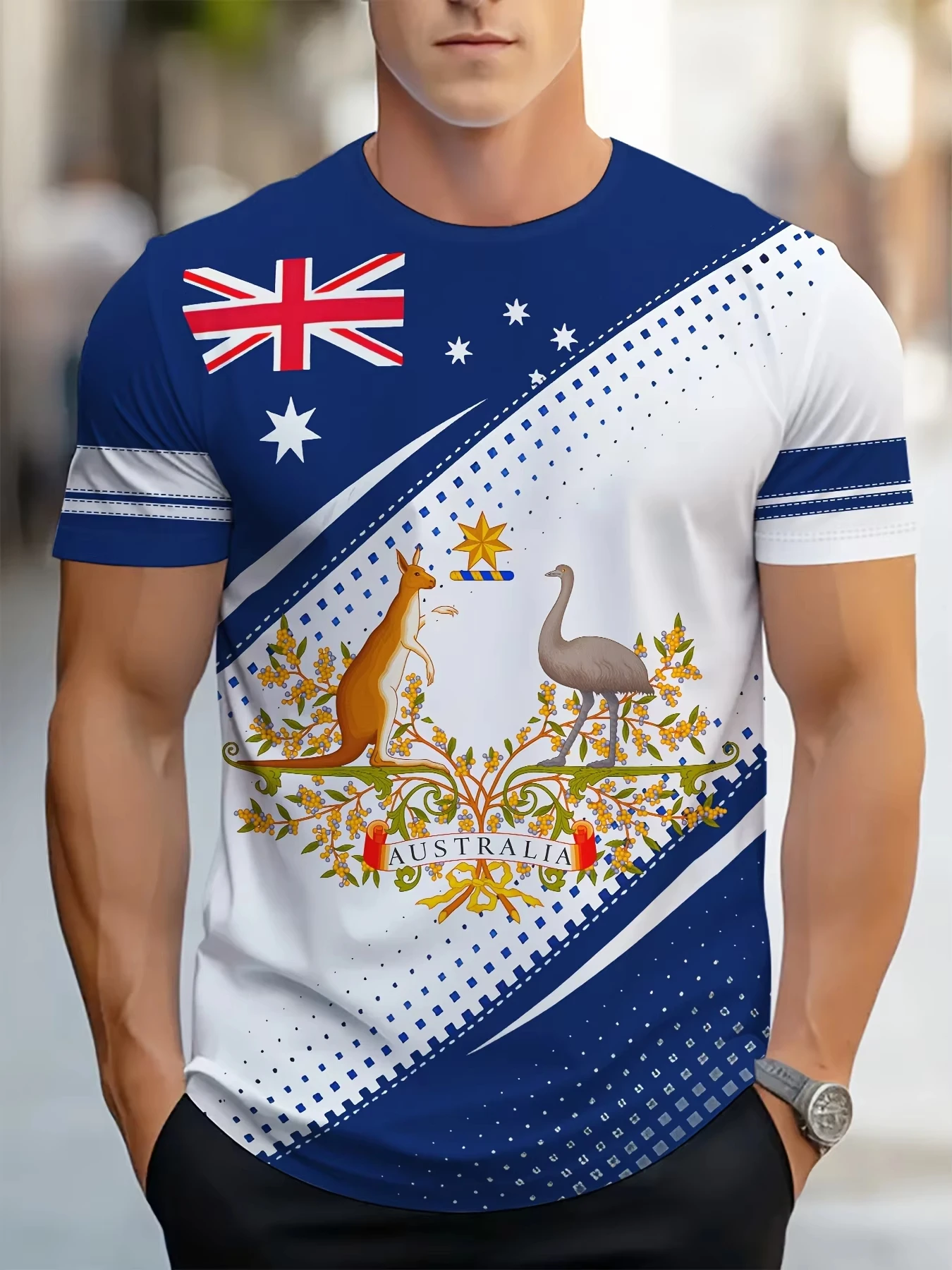 Summer Clothing Women Australia - Kaos Pria Australia Kaos Anak Grafis
