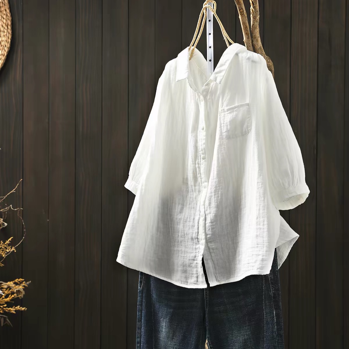 Summer Green Clothing - Pakaian wanita ukuran besar gaya Jepang,