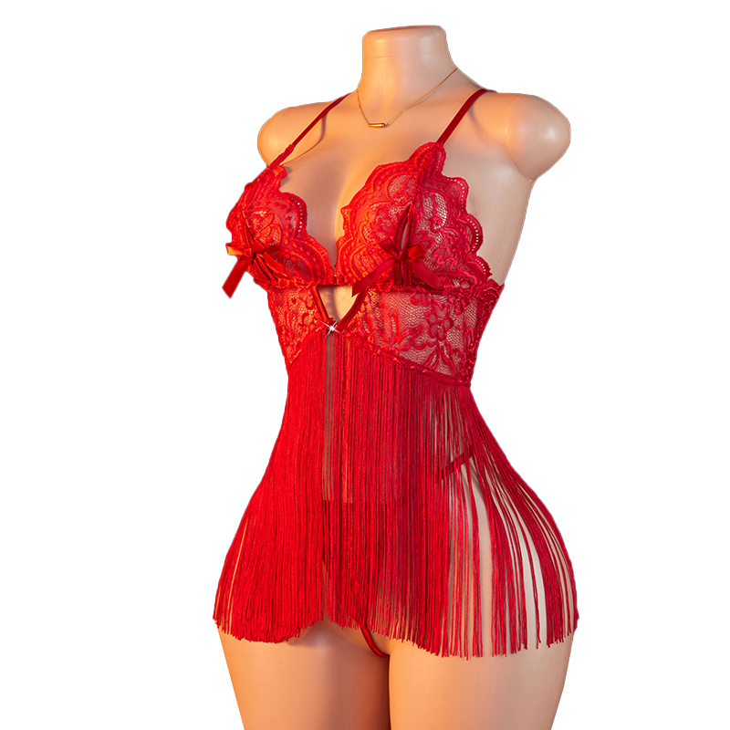Summer Clothing Sets Women - Set Lingerie Seksi Wanita: Gaun Tidur