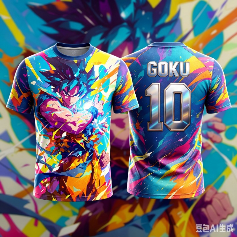 Summer Clothing Colors 2026 - Kaos Anak Unisex Dragon Ball 3D