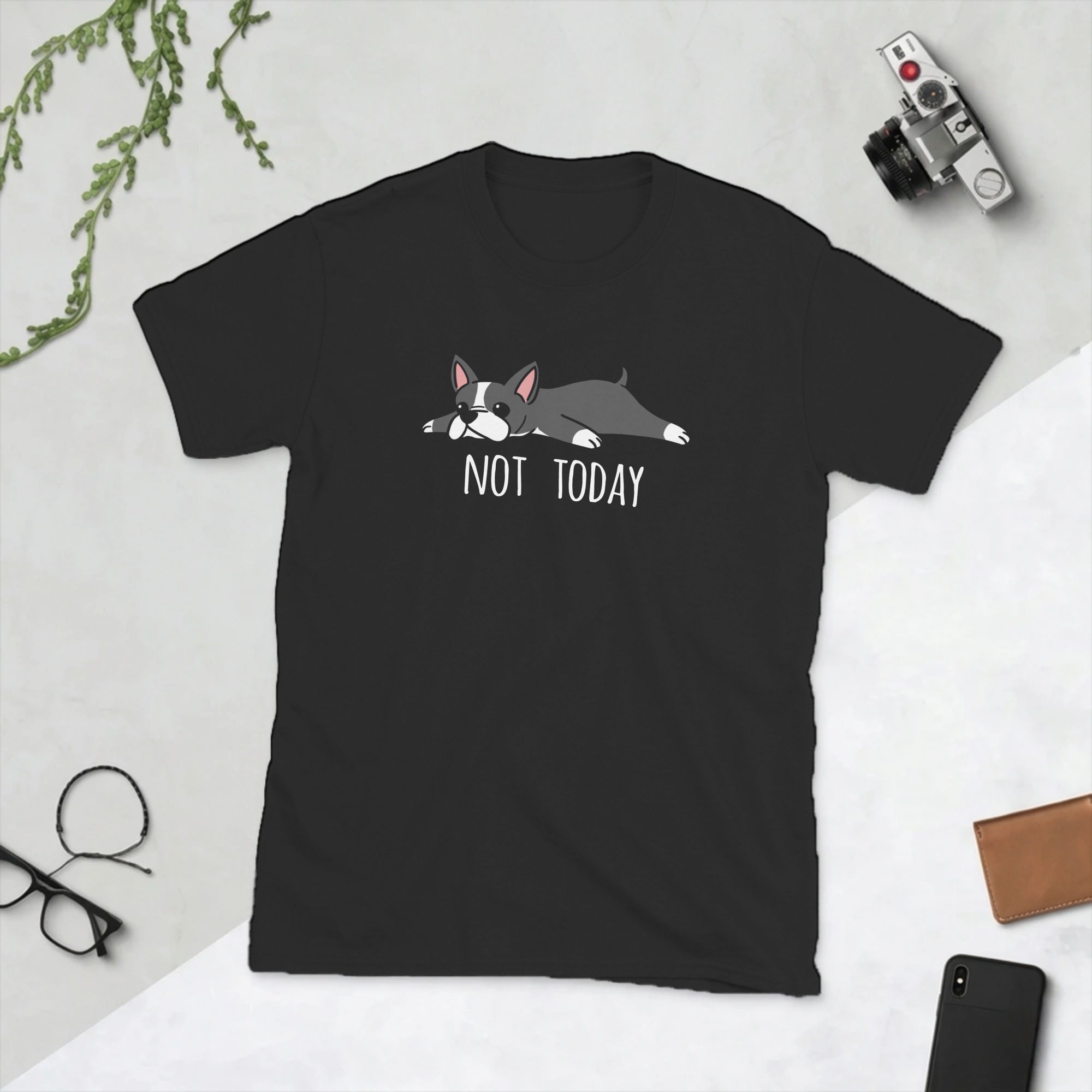 Summer Clothing Ideas Men - Kaus Pria Anjing Boston Terrier Lucu