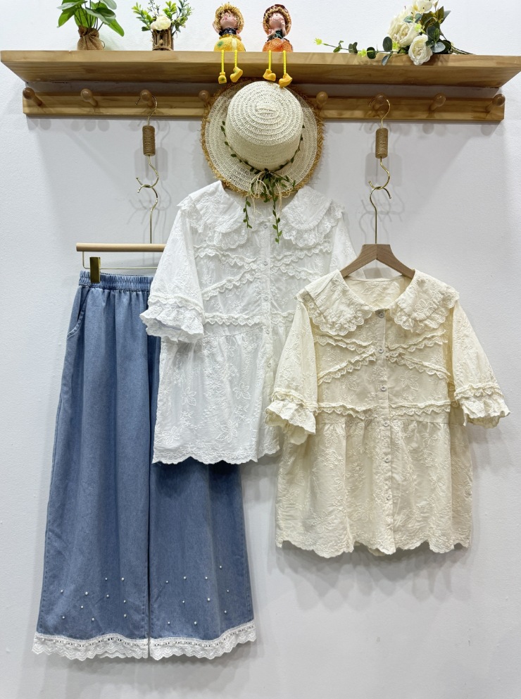 Japan Summer Clothing Women - Mori kei pakaian manis lolita kemeja