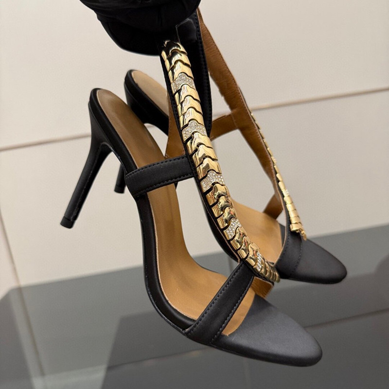 Sandal Gladiator Wanita Satin  - Summer Clothing Items ulasan dan harga