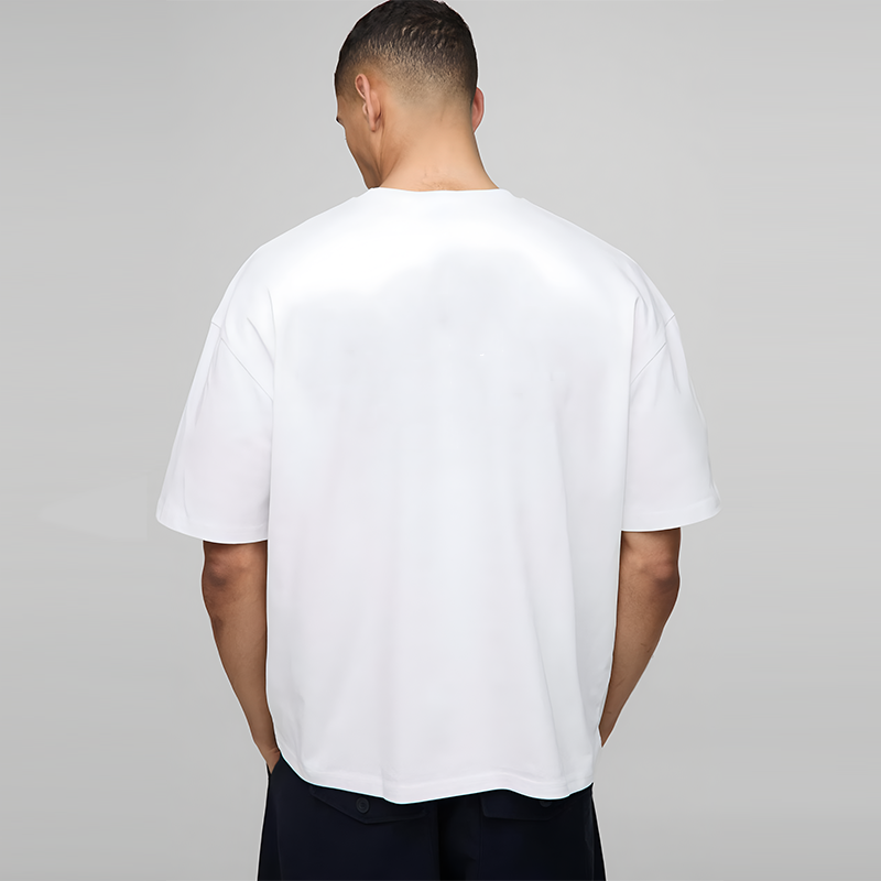 Kaos Lari Pria Oversized Boxy  - Summer Clothing Drop ulasan dan harga
