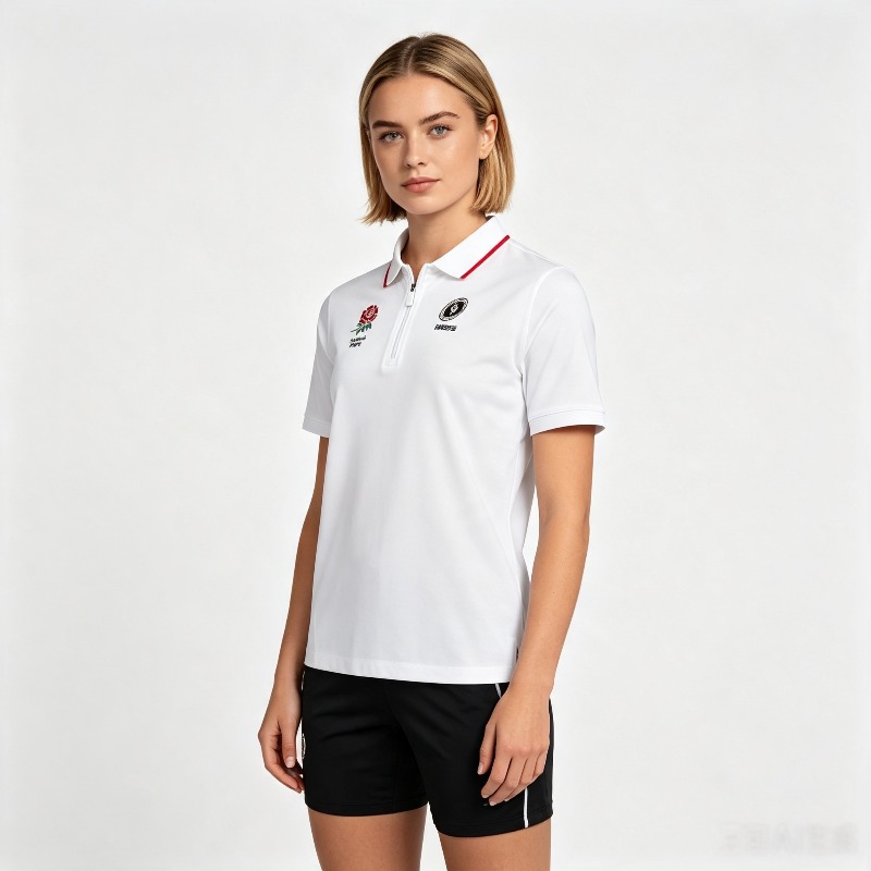 Kaus Polo Rugby Inggris Wanita - Summer Rose Clothing ulasan dan harga
