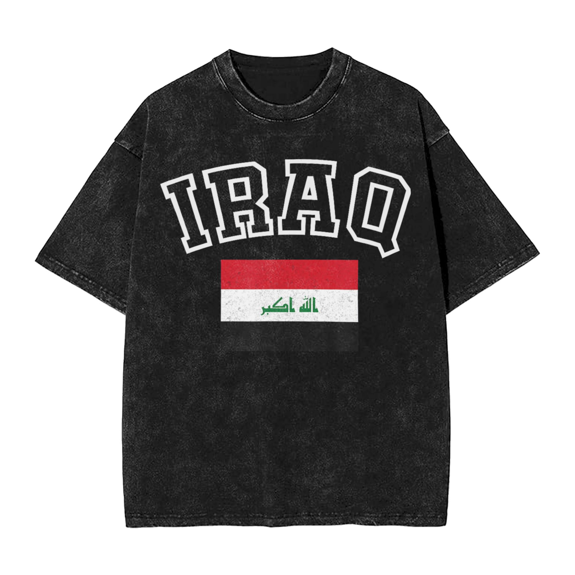 Kaos Pria Retro Bendera Irak,  - Summer Clothing Ideas Men ulasan dan harga