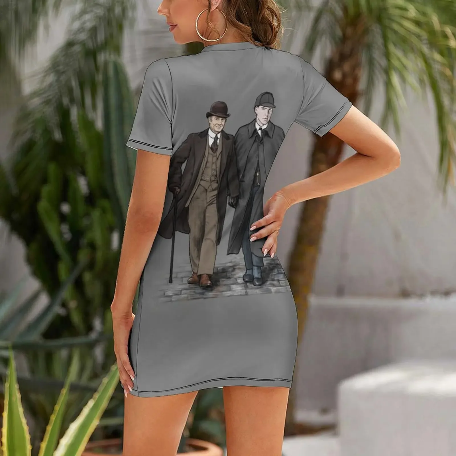 Gaun lengan pendek Victorian J - Summer Victorian Clothing ulasan dan harga