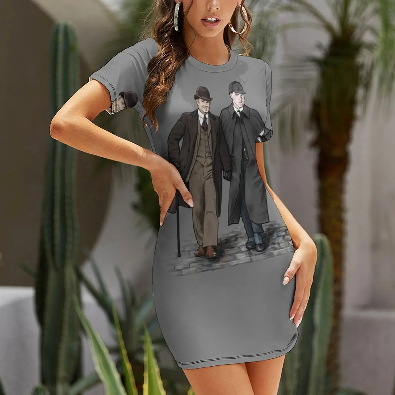 Gaun lengan pendek Victorian J - Summer Victorian Clothing ulasan dan harga