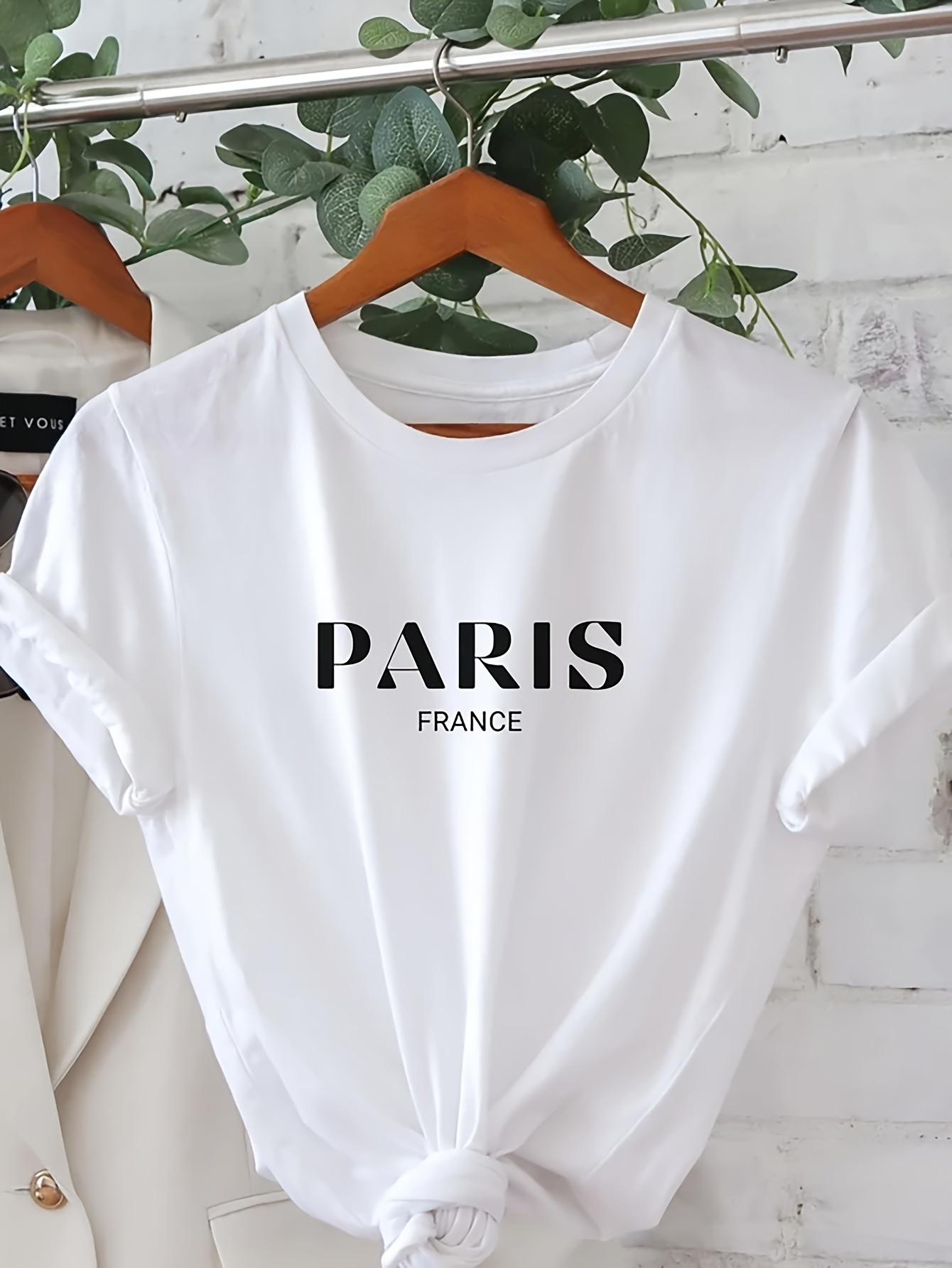 Kaos Wanita Kasual Lengan Pend - Summer Clothing In Paris ulasan dan harga