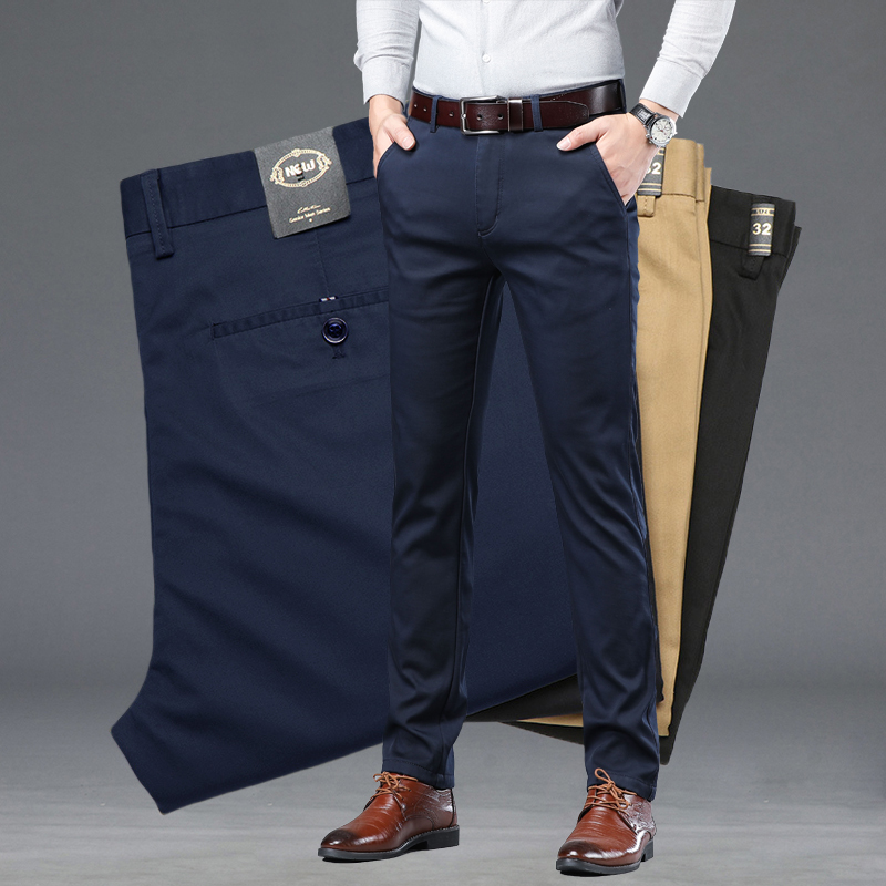 Celana setelan ramping pria, B - Summer Green Clothing ulasan dan harga