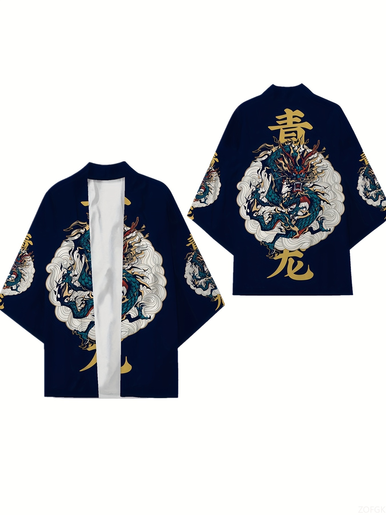 Kimono Uniseks Atasan Gambar C - Yours Summer Clothing ulasan dan harga