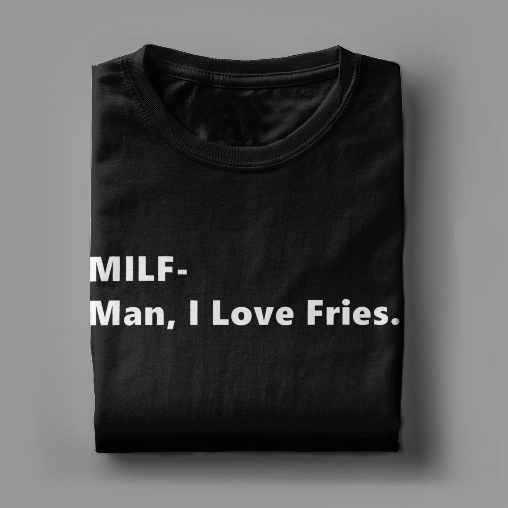 MILF Man I Love Fries Kaus Kut - Summer Clothing Ideas Men ulasan dan harga