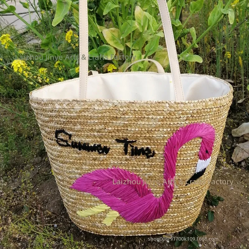 Tas Anyaman Jerami Gandum Bord - Beach Bag Straw ulasan dan harga