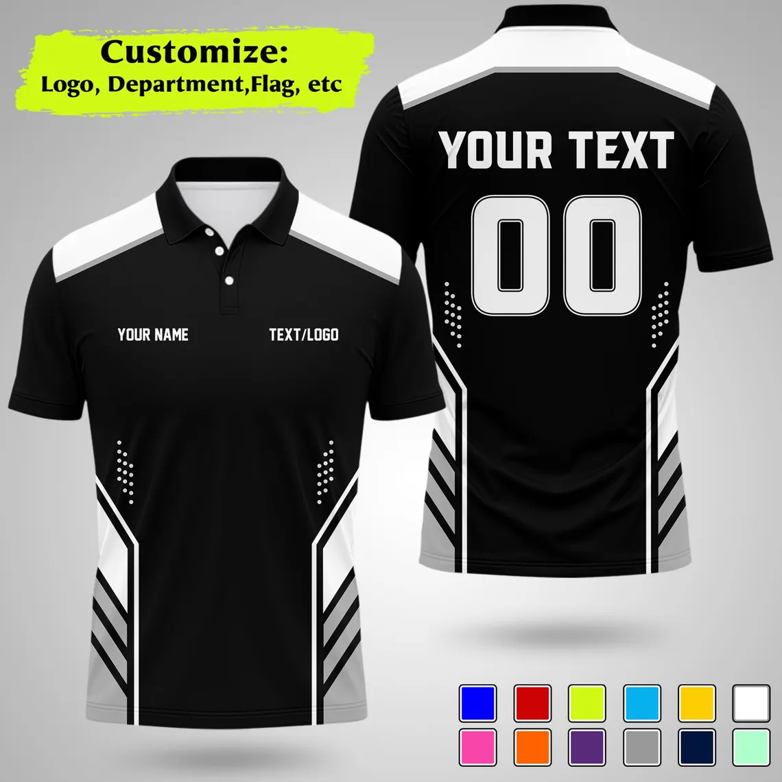 Kaos Polo Tim Personalisasi Ba - Summer Clothing Names ulasan dan harga