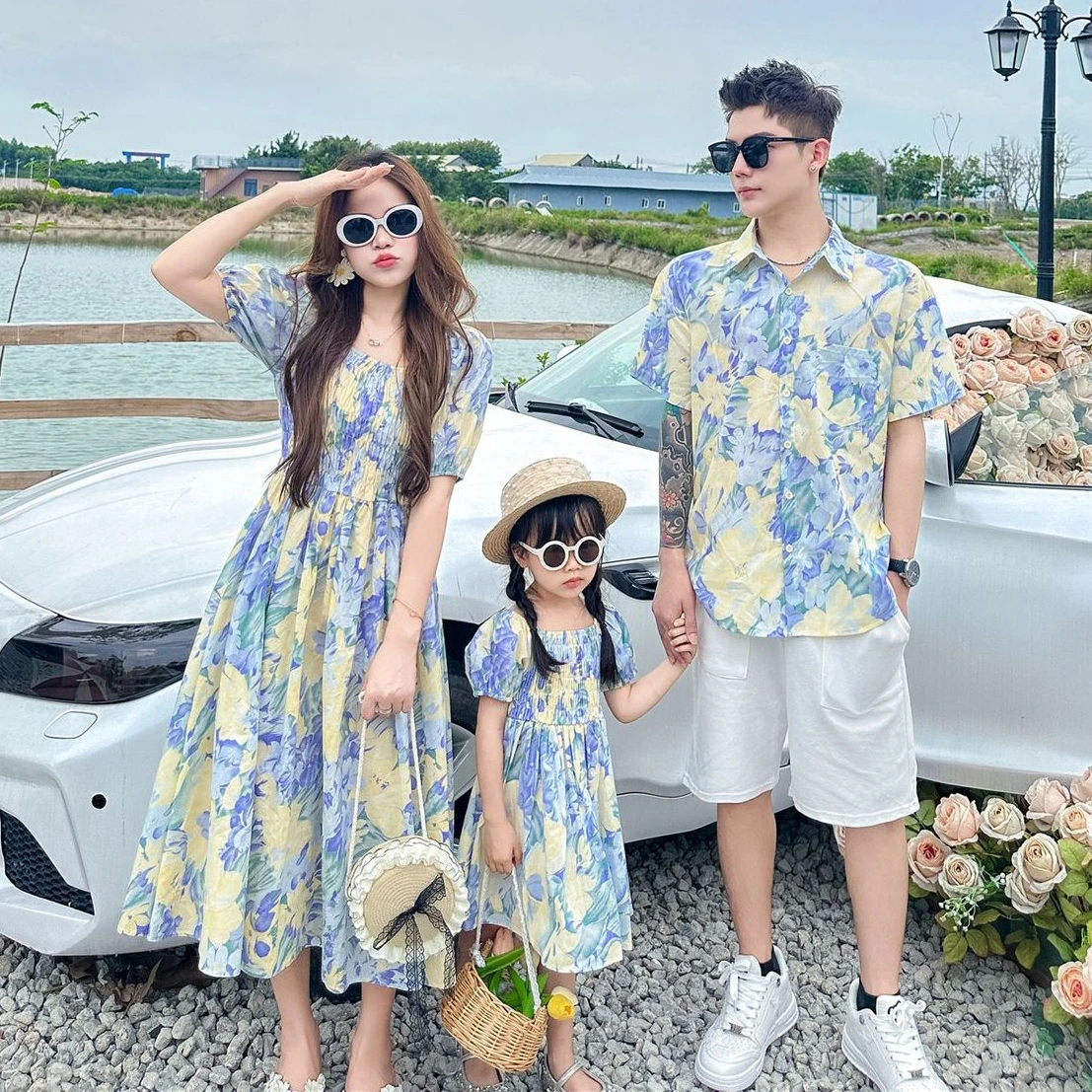 Pakaian Serasi Keluarga untuk  - Summer Clothing Looks ulasan dan harga