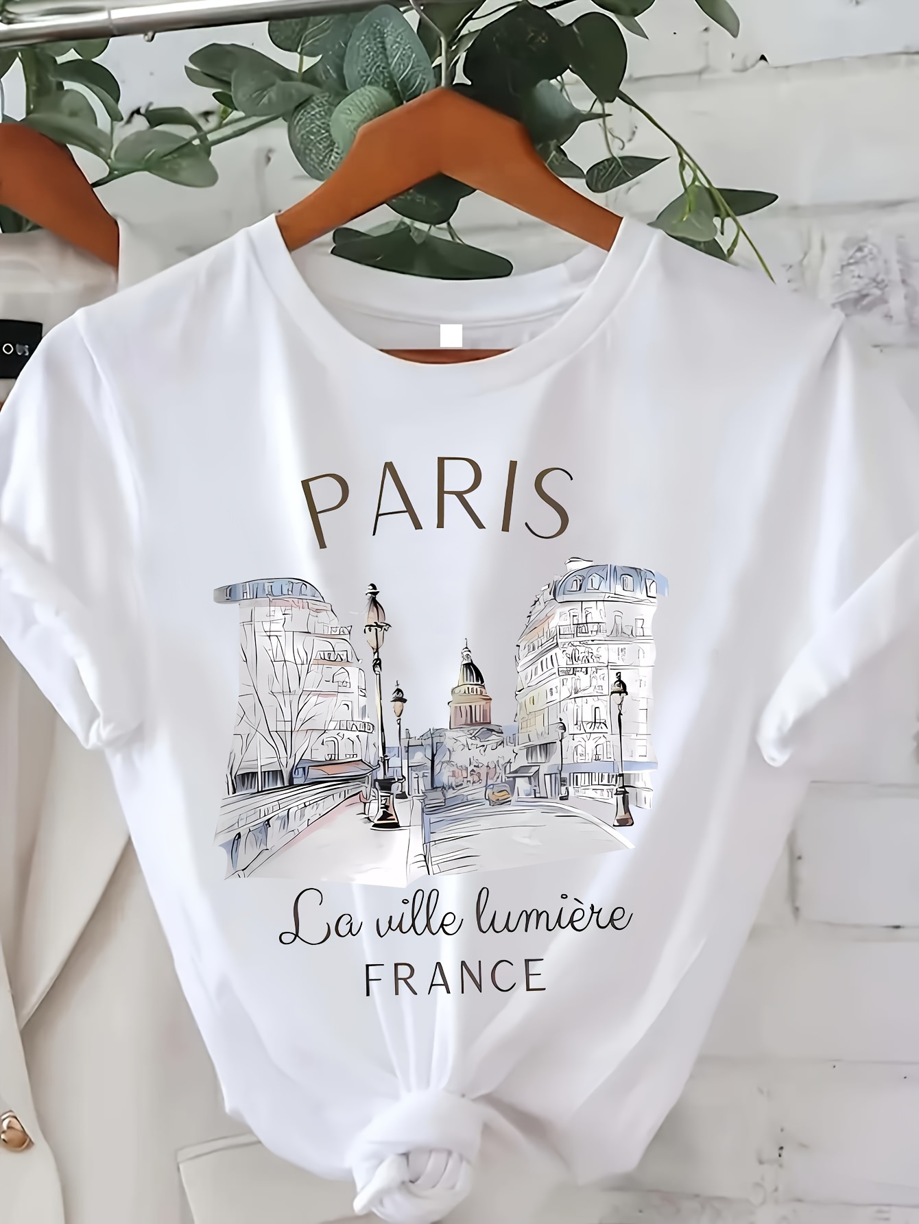Kaos Wanita Paris Bermotif, Le - Summer Clothing In Paris ulasan dan harga