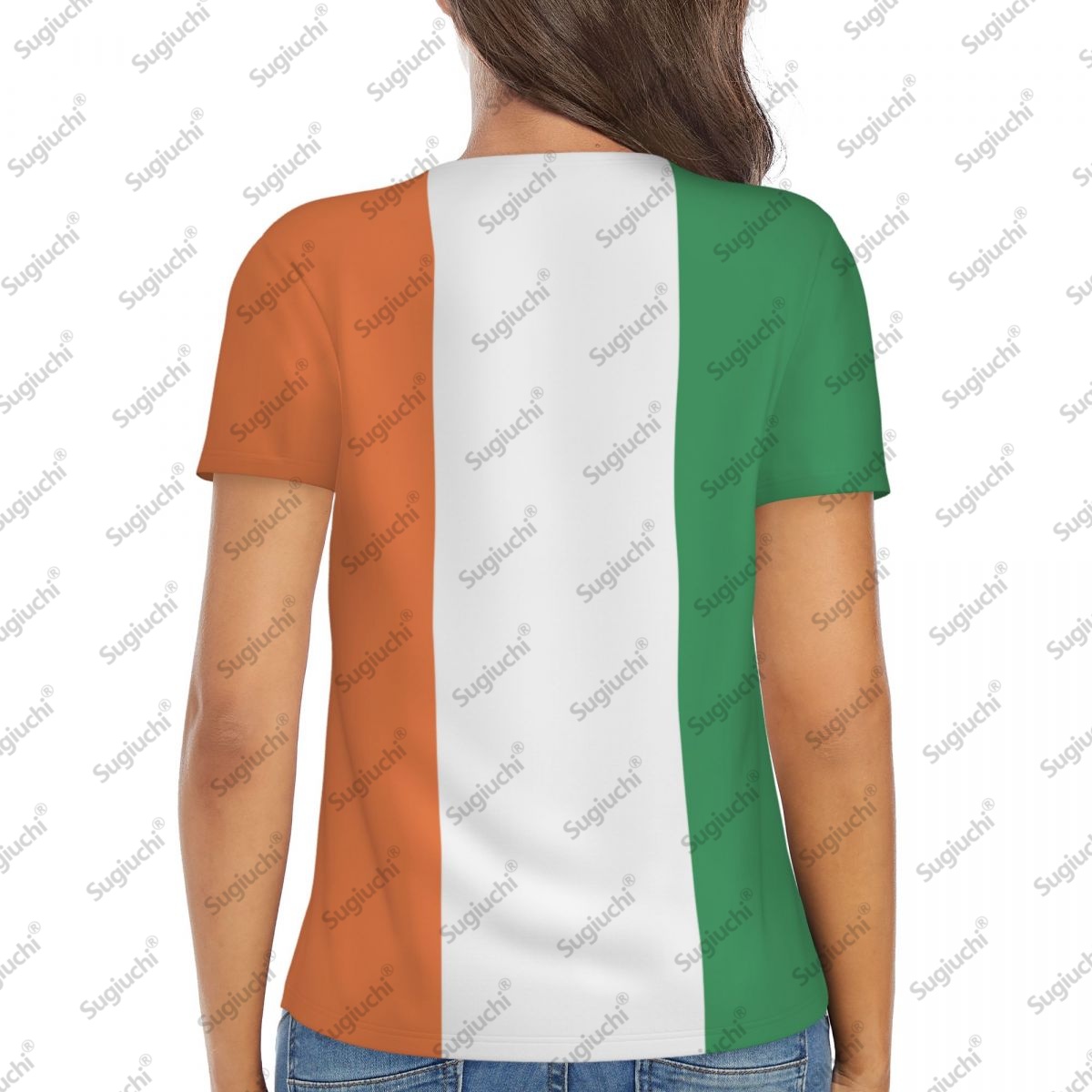 Kaus Modis Lengan Pendek 3D Wa - Ireland Summer Clothing ulasan dan harga