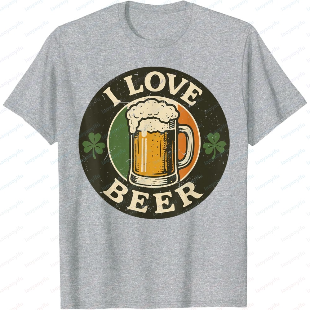 Pakaian Pria I Love Beer St Pa - Ireland Summer Clothing ulasan dan harga