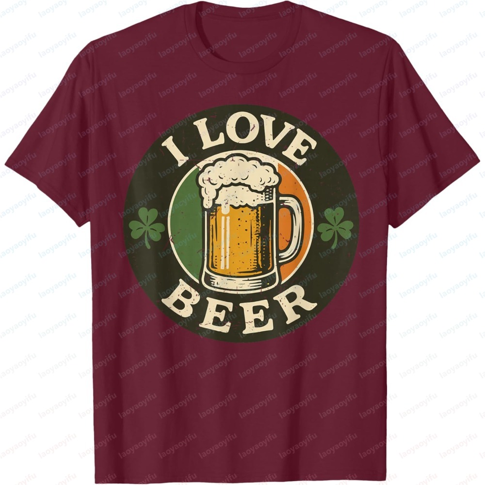 Pakaian Pria I Love Beer St Pa - Ireland Summer Clothing ulasan dan harga