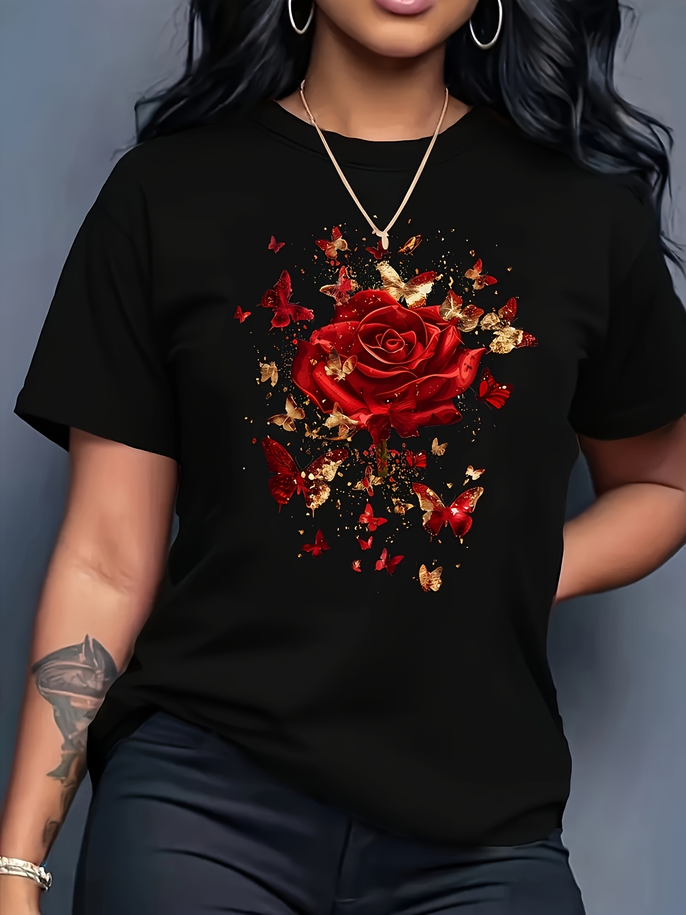 Kaus Olahraga Kasual Wanita Ka - Summer Rose Clothing ulasan dan harga