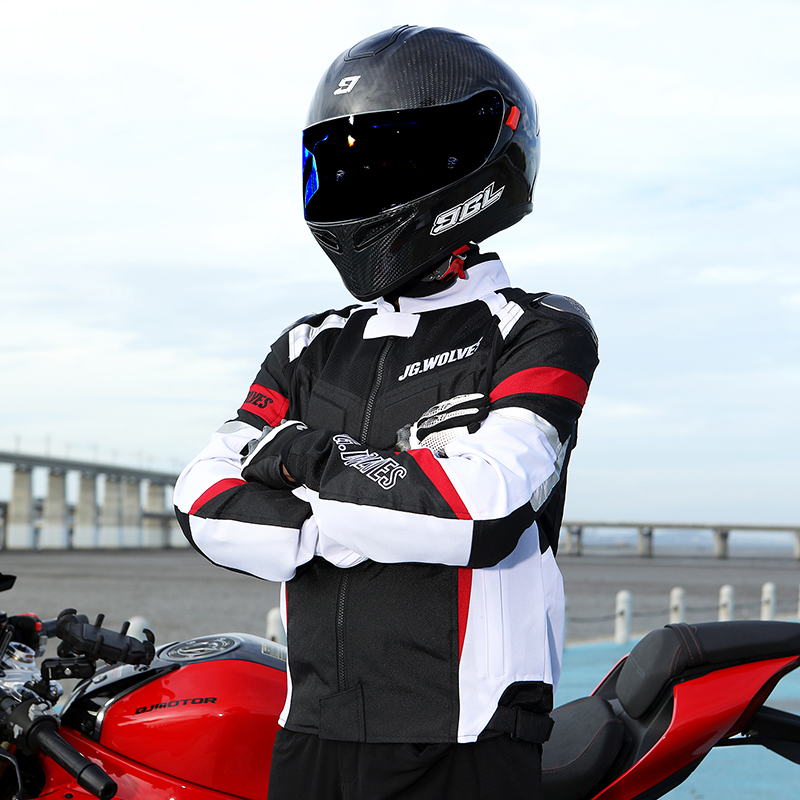 Jaket Motor Pria Perlengkapan  - Summer Clothing Drop ulasan dan harga