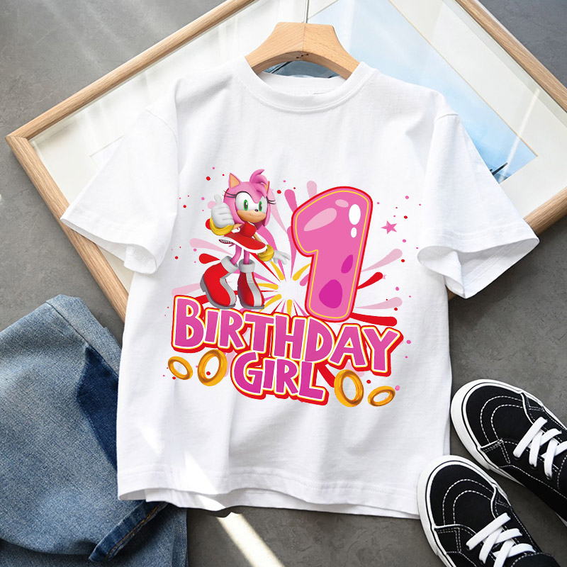 Kaus Gambar Kartun Sonics Ulan - Summer Rose Clothing ulasan dan harga
