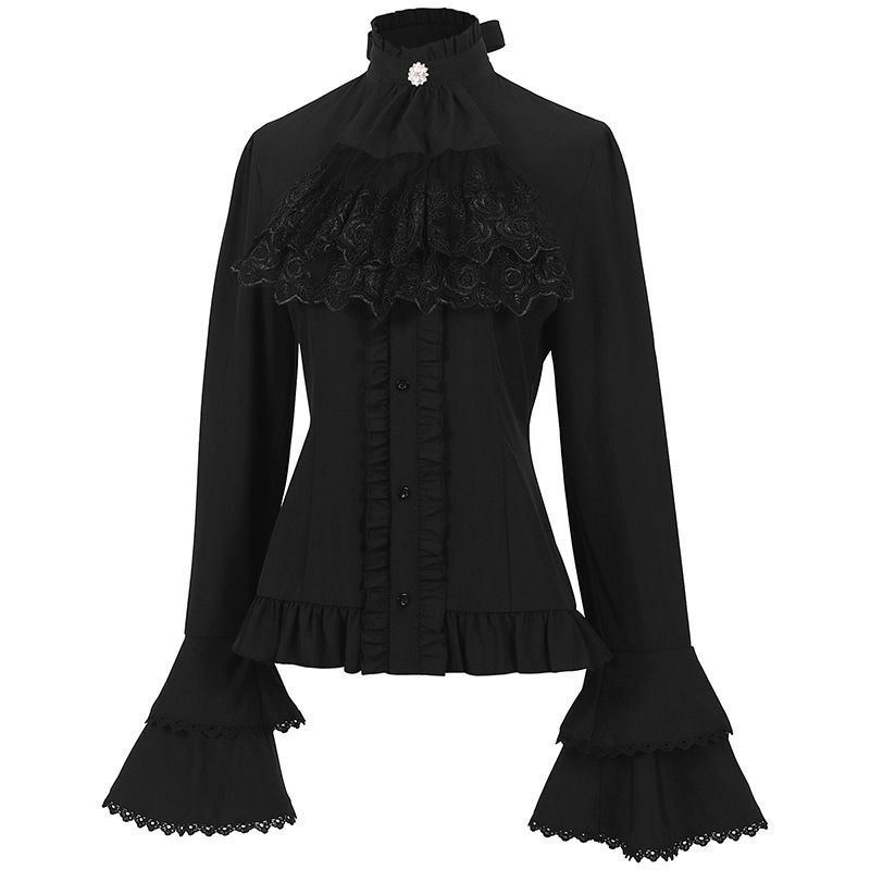 Coalfall kemeja berlipat wanit - Summer Victorian Clothing ulasan dan harga