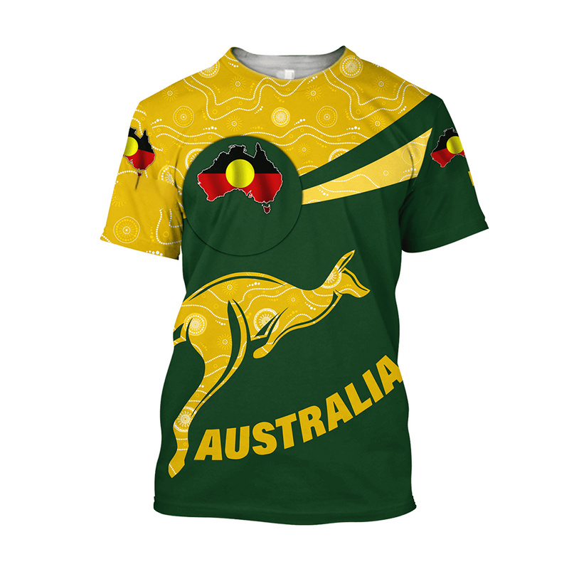 Kaus Atasan Australia Kanguru  - Summer Clothing Women Australia ulasan dan harga