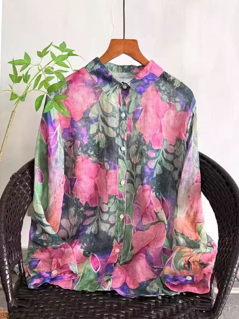 Pakaian vintage 2026 kemeja da - Japan Summer Clothing Women ulasan dan harga