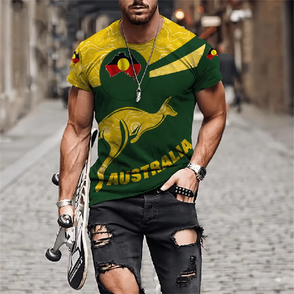 Kaos Pria Australia Kaos Anak  - Summer Clothing Women Australia ulasan dan harga