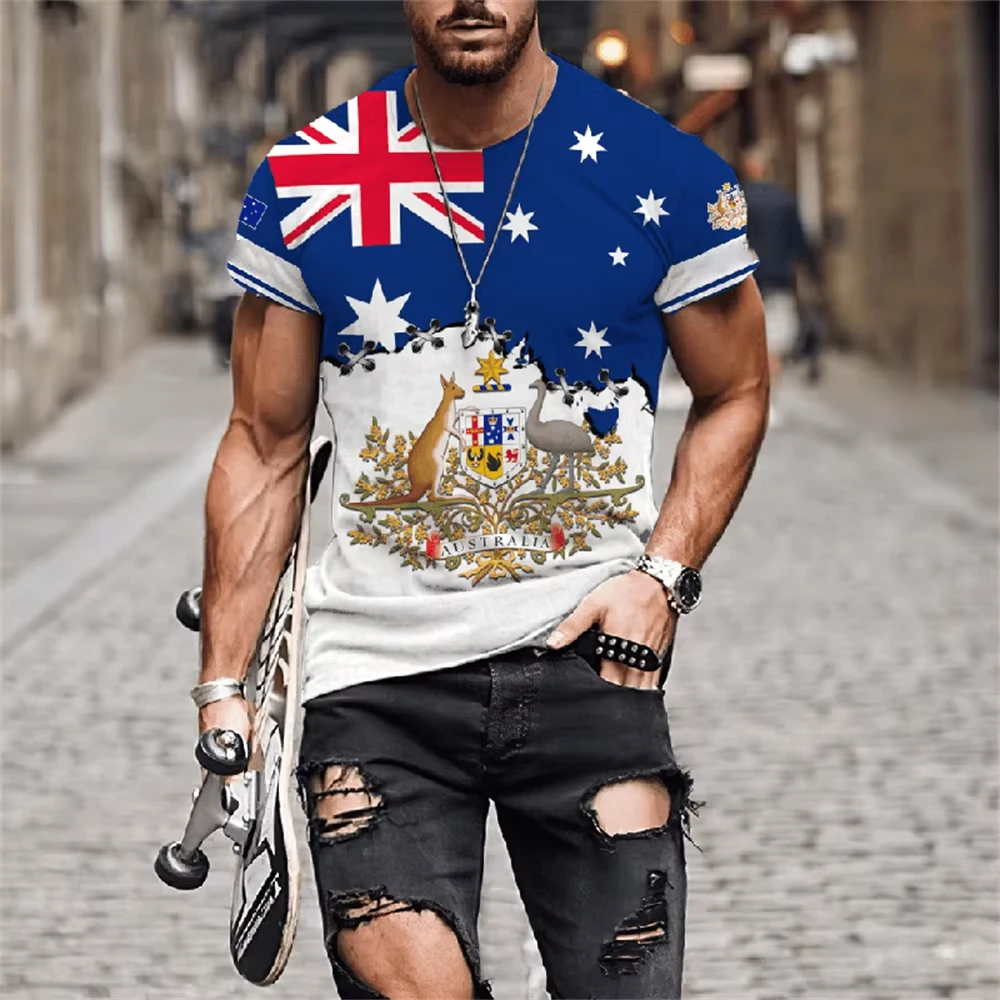 Kaos Pria Australia Kaos Anak  - Summer Clothing Women Australia ulasan dan harga
