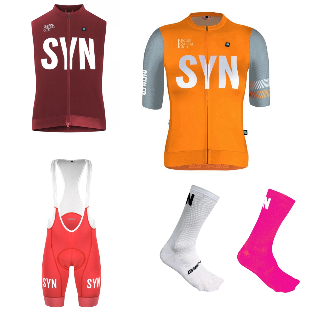 SYN Jersey bersepeda putih len - Summer Green Clothing ulasan dan harga