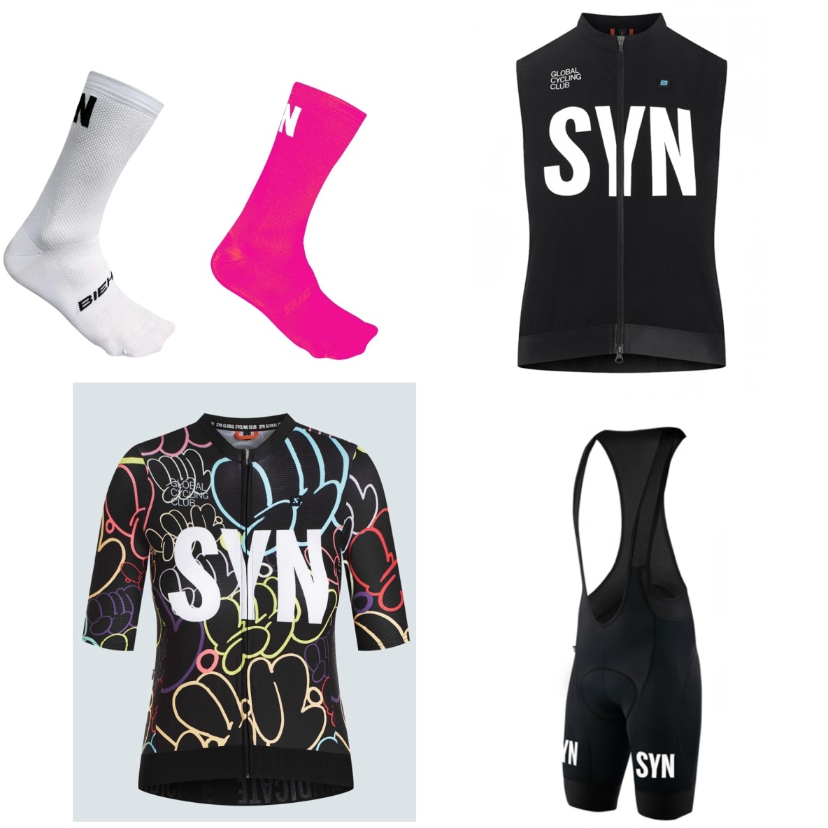 SYN Jersey bersepeda putih len - Summer Green Clothing ulasan dan harga