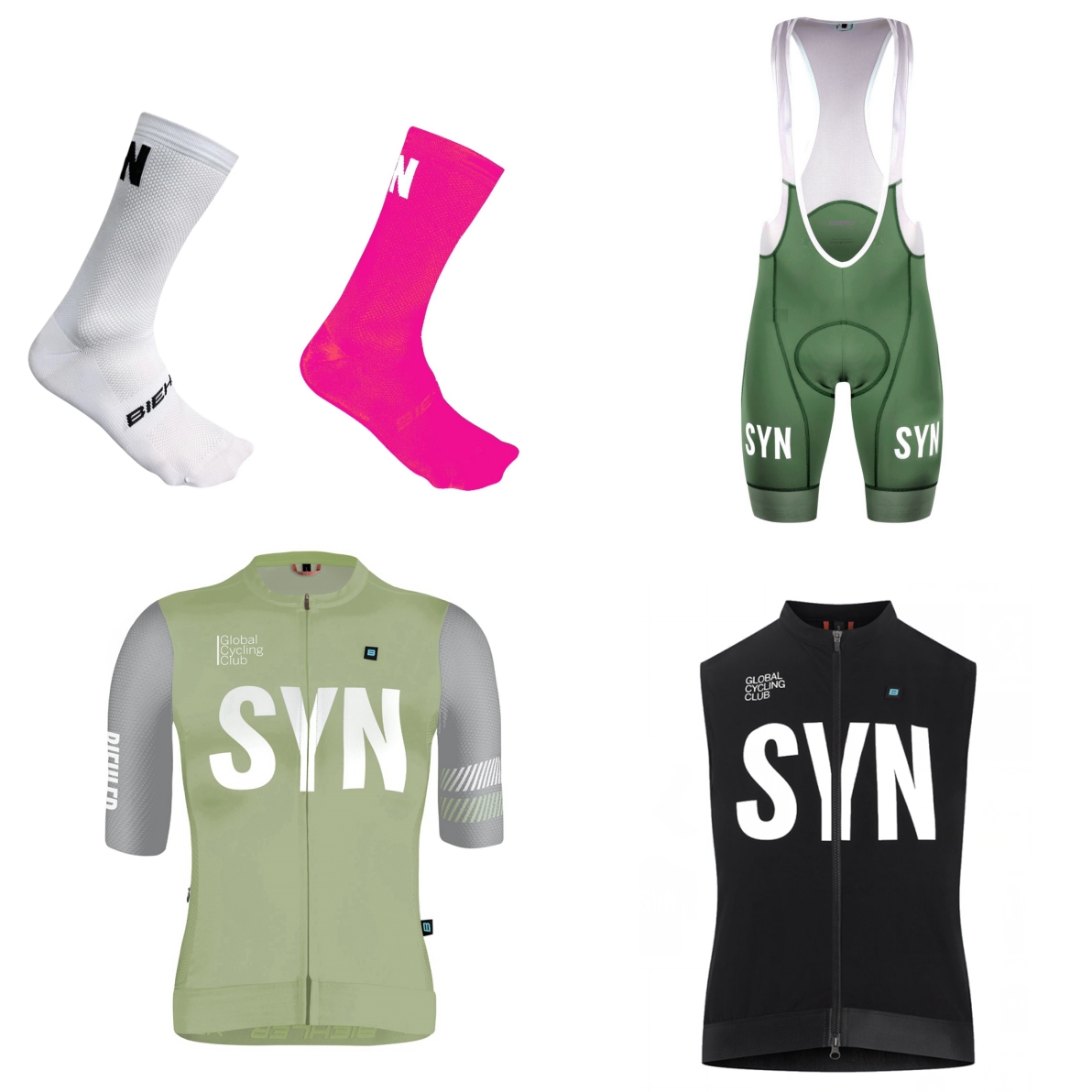 SYN Jersey bersepeda putih len - Summer Green Clothing ulasan dan harga