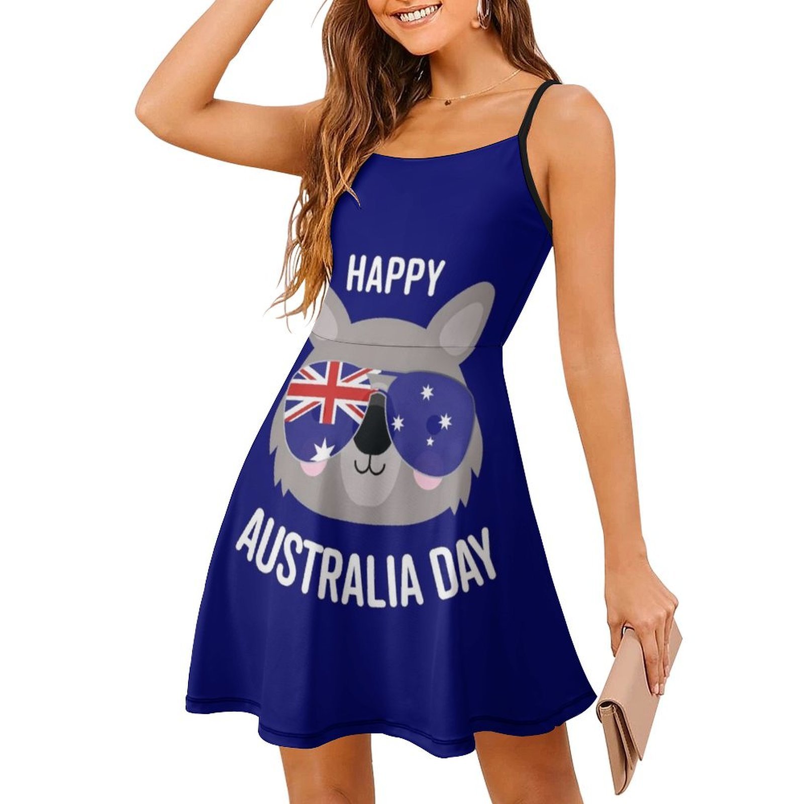 Selamat Hari Australia-Gaun Pe - Summer Clothing Women Australia ulasan dan harga