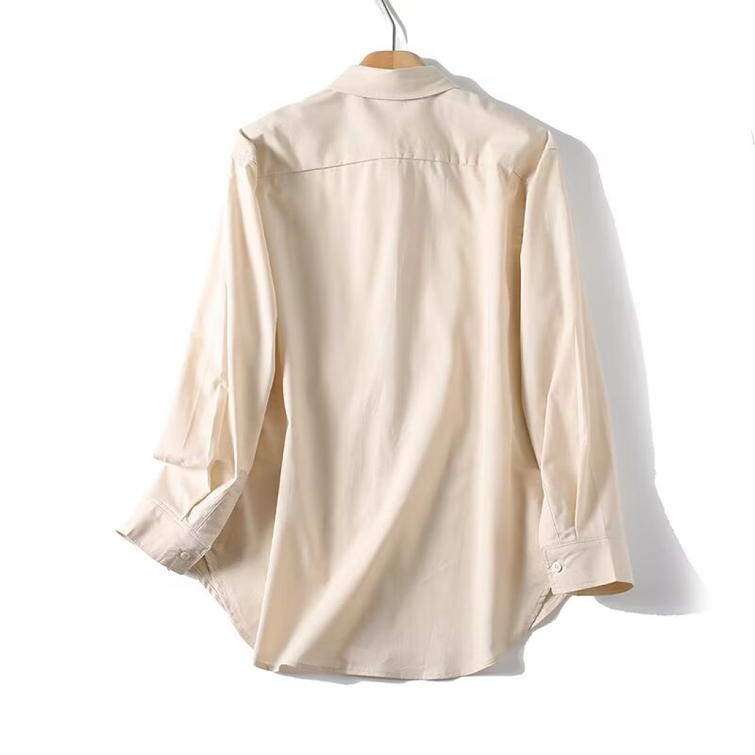 Maxdutti Kemeja Linen 70% Katu - Japan Summer Clothing Women ulasan dan harga