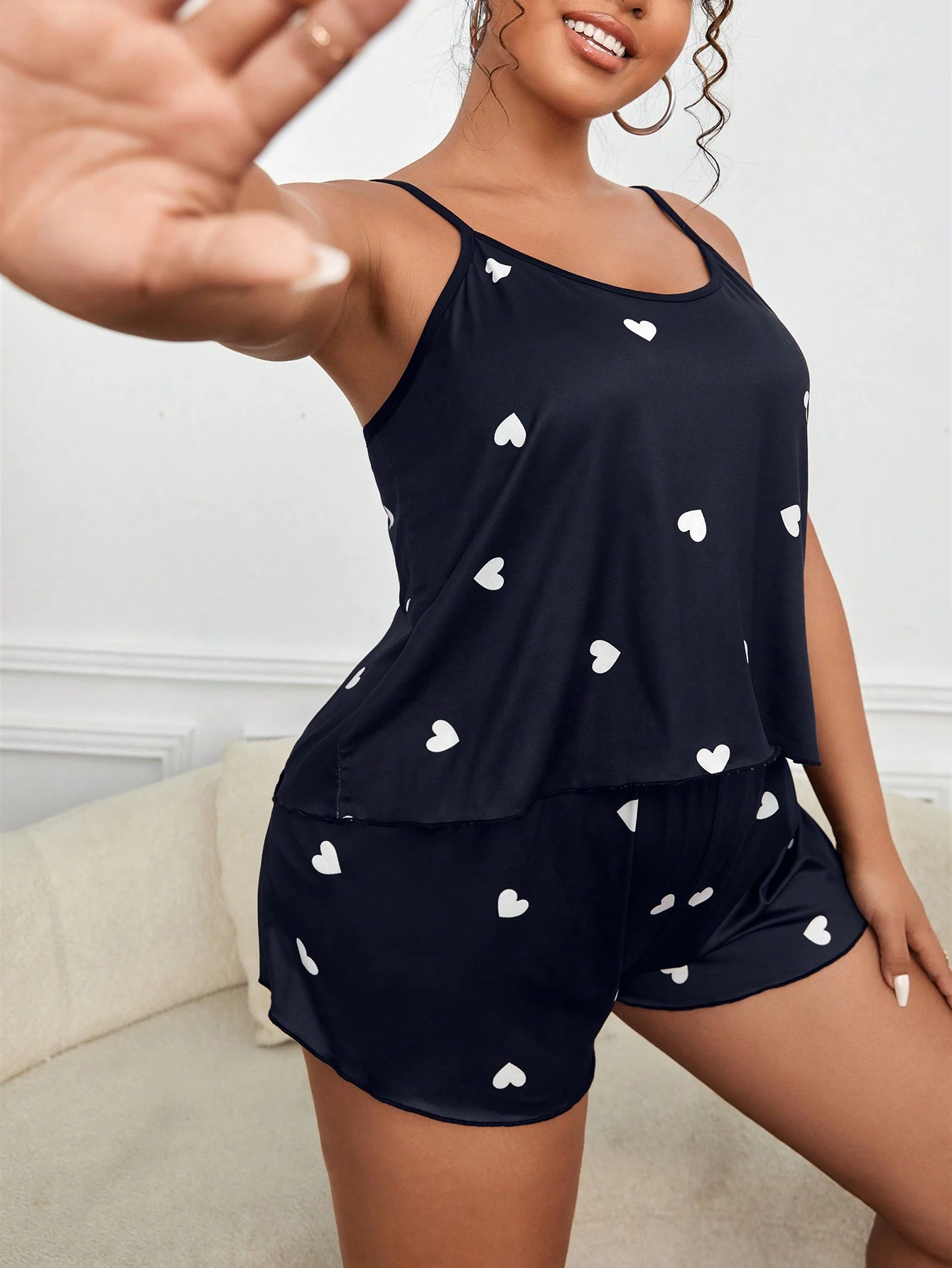 Set Piyama 2 Potong untuk Wani - Summer Clothing Sets Women ulasan dan harga