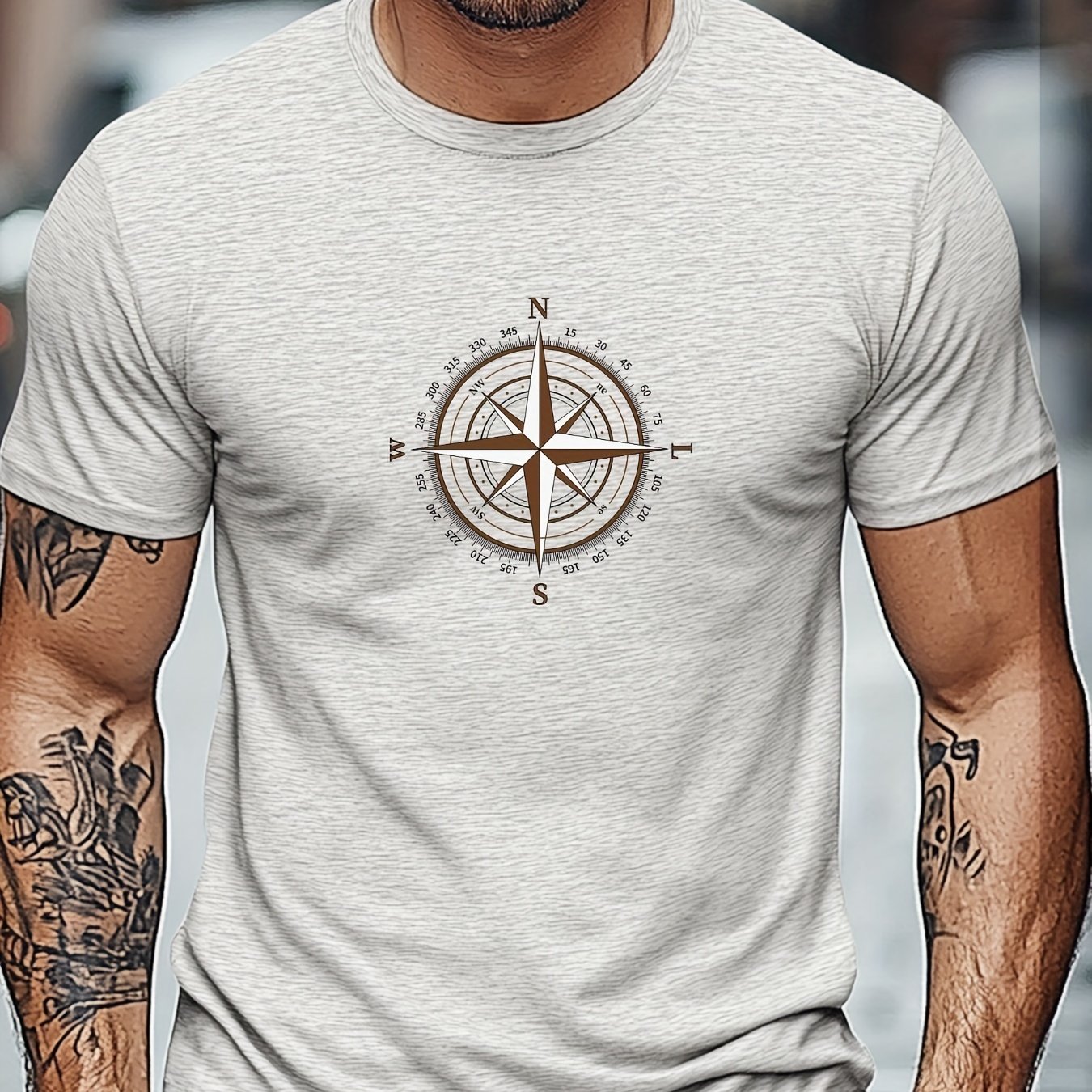 Kaos Pria Lengan Pendek Kasual - Summer Rose Clothing ulasan dan harga