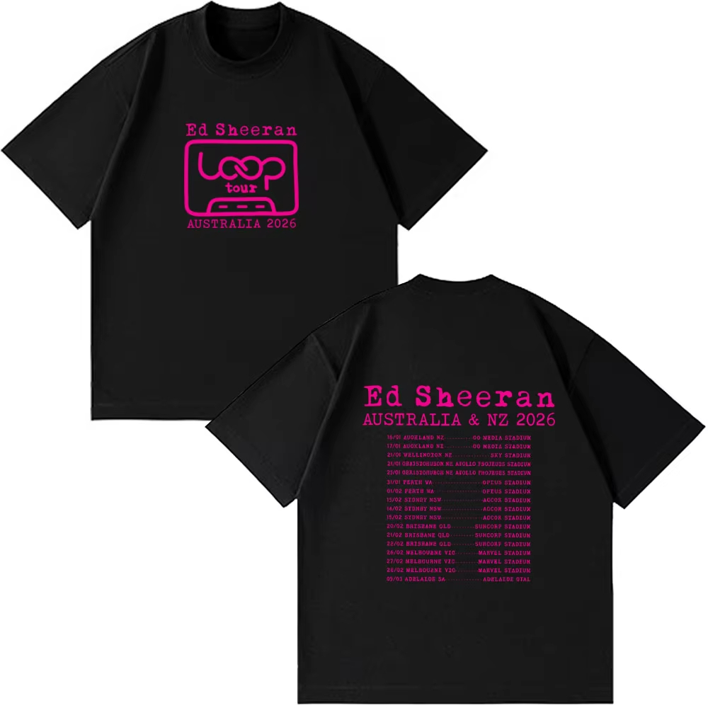 Ed Sheeran Loop Tour Australia - Summer Clothing Women Australia ulasan dan harga