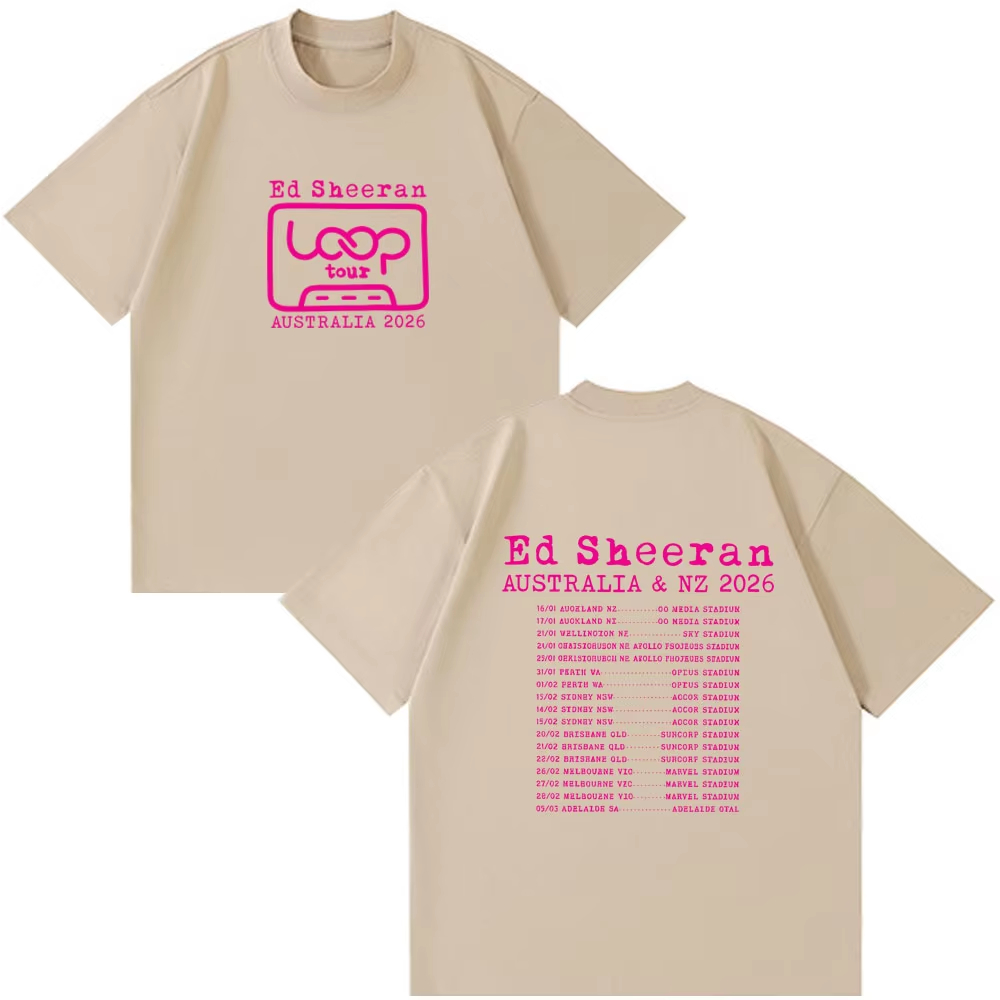 Ed Sheeran Loop Tour Australia - Summer Clothing Women Australia ulasan dan harga