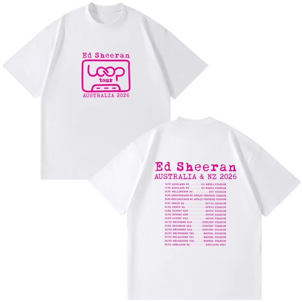 Ed Sheeran Loop Tour Australia - Summer Clothing Women Australia ulasan dan harga