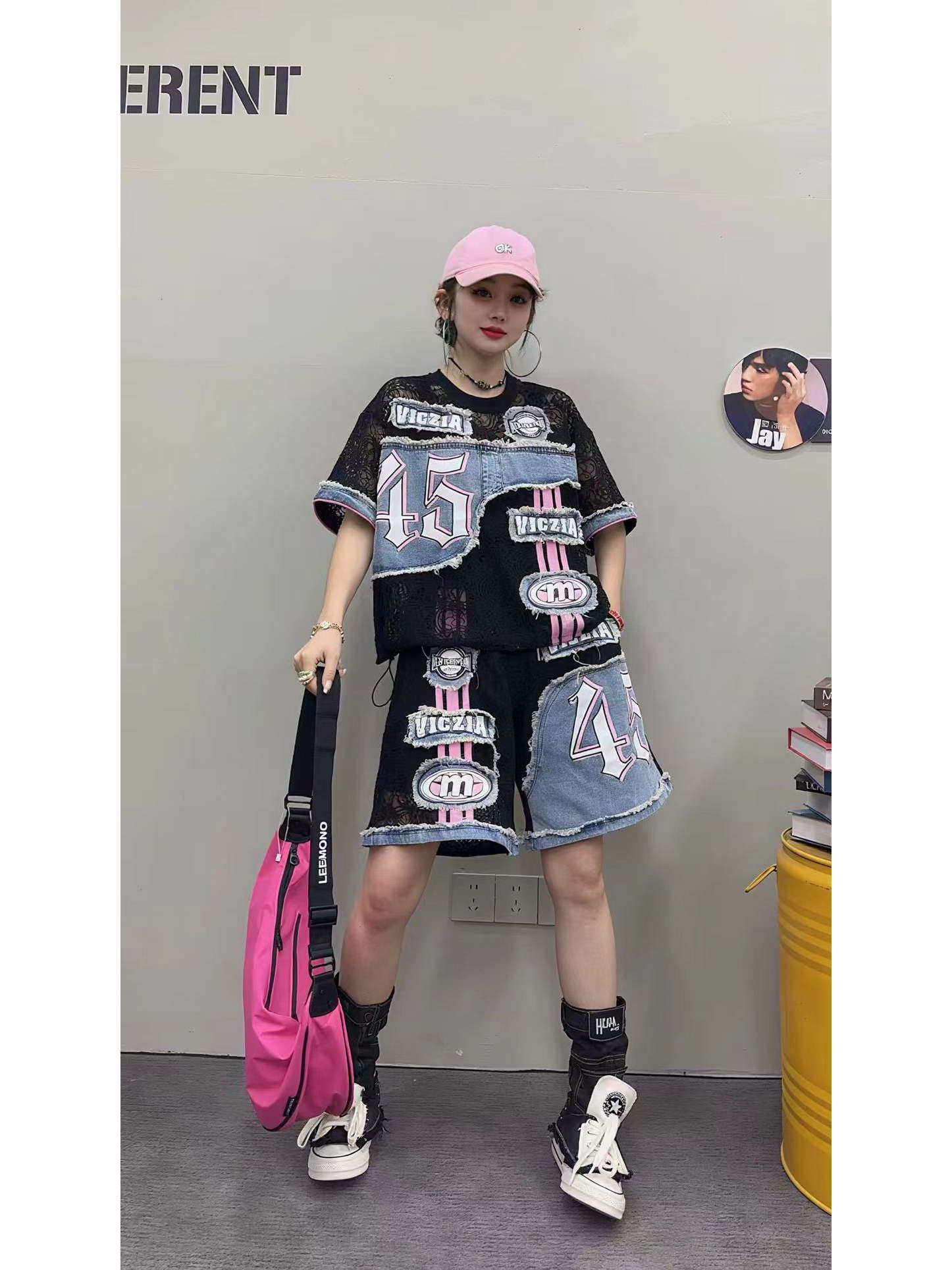 Atasan Denim Kasual Wanita Blu - Summer Clothing Looks ulasan dan harga