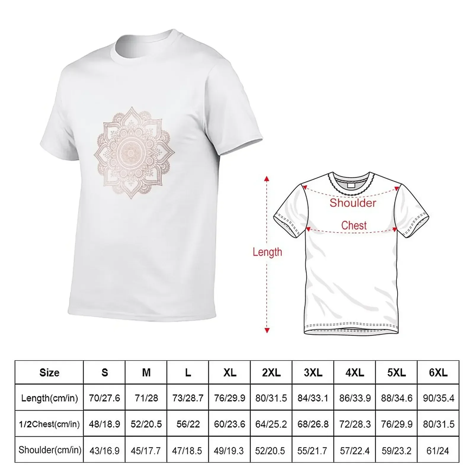 Kaos Mandala Rose Gold Pakaian - Summer Rose Clothing ulasan dan harga
