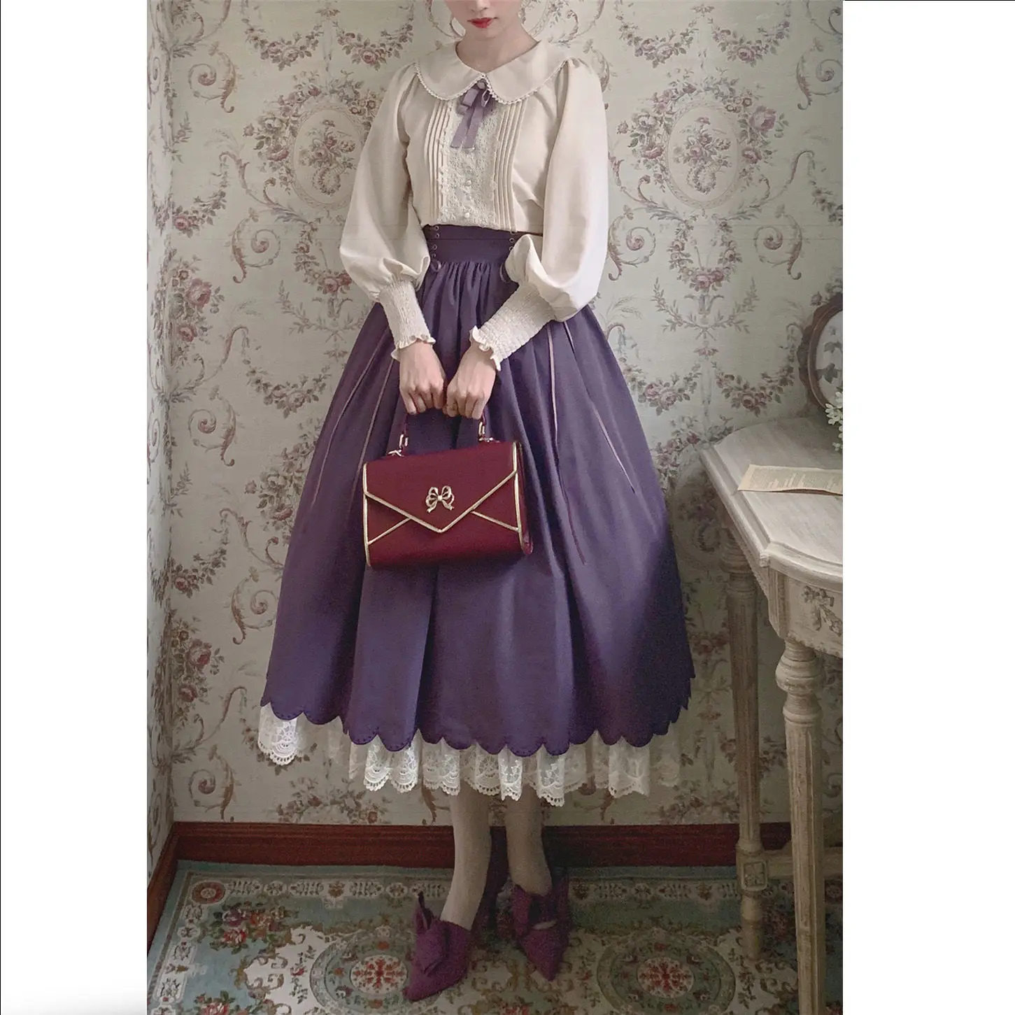 Baju bordir NONSAR Lolita, baj - Summer Victorian Clothing ulasan dan harga
